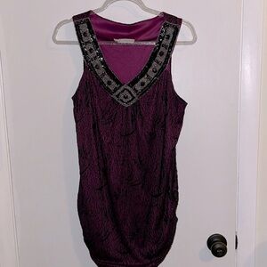 Maurices Lace/ Beaded Tank Size 1